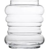 By On Vase "Trixibelle" in Transparent - (H)20 x Ø 17,5 cm - onesize
