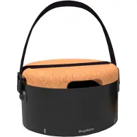 Berghoff 2415601, Grill, Holzkohle, Tisch, Feuerrost, Beige, Weiß, Rund