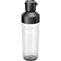 Bosch MMZV0BT1, 500 ml, Tägliche Nutzung, Schwarz, Transparent, Tritan, 198 g, 240 mm