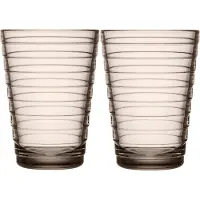 Iittala Wasserglas Aino Aalto Leinen 330 ml (2er-Set)