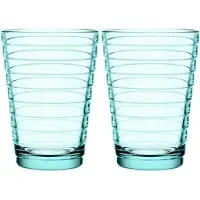 Iittala Wasserglas Aino Aalto Wassergrün 330 ml (2er-Set)