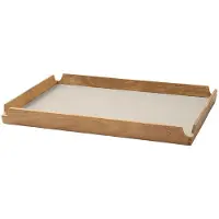 Lind DNA Tablett Square M Airy Nupo Oyster White / Teak