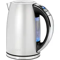 Cuisinart BOUILLOIRE CPK17SE ARGENT, 3000 W, Perleffekt, Edelstahl, Regelbare Temperatur, Wasserstandsanzeige, Überhitzungsschutz