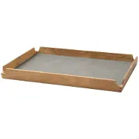 Lind DNA Tablett Square M Airy Nupo Light Grey / Teak