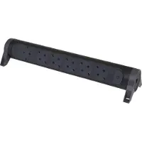 Legrand Drehbare Steckdosenleiste 6x Steckdose, ohne Kabel Schwarz 694548