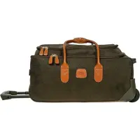 Bric's Life Holdall Reisetasche mit Rollen 55 olive