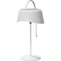 Star Trading Premium LED Solar Tischleuchte Cervia Weiß Solar Gartenlampe Gartenleuchte