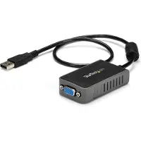StarTech.com .com USB auf VGA Video Adapter - Externe Multi Monitor Grafikkarte - 1440x900, 2.0, USB Typ-A, VGA-Ausgang (D-Sub), 1600 x 1200 Pixel