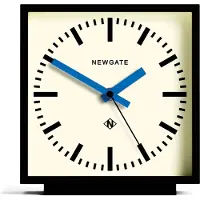 Newgate Amp Railway Kaminuhr mit Blaue Zeiger