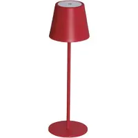 Kanlux S.A. 36322 INITA LED Akku Tischleuchte dimmbar Rot IP54