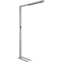 MAUL Standleuchte MAULsirius LED 3.000 - 5.700 K dimmbar Standfuß 195,5 cm silber