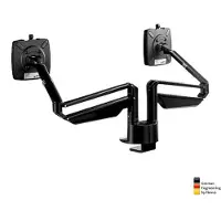Novus Clu Duo XL C Monitorhalterung für 2 Monitore (990+4018+001), schwarz