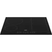 Beko HII 64200 FMTR, Schwarz, Integriert, 60 cm, Zonen-Induktionskochfeld, Glas, 4 Zone(n)
