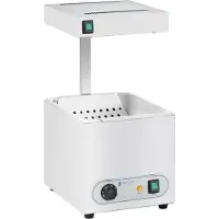 Royal Catering Pommeswärmer mit Wärmebrücke - 850 W - GN 1/2 RCWG-1500