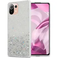 Cadorabo TPU Hülle für Xiaomi Mi 11 LITE (4G / 5G) / 11 LITE NE mit Glitzer
