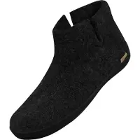 Glerups Naturkautschuksohle Schwarz Boots Natürliches Material, Schützt vor Geruch, Bequem und weich