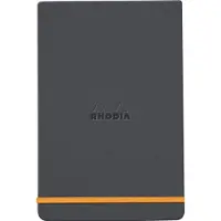 Rhodia Rhodiarama Webnotepad 9x14 cm Liniert Titanium