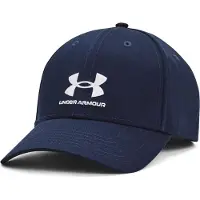 Under Armour Herren Kappe Branded Lockup Adj 1381645-410 - Midnight Navy - One size