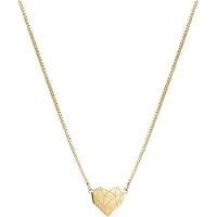 Liebeskind berlin Halsketten - Edelstahl The Broken Heart - Gr. unisize - in Gold - für Damen