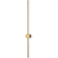 Opviq , Sword - 13487, Wandlampe, Gold, 91 x 7 x 10 cm
