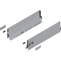 Blum TANDEMBOX antaro Zarge 378K, NL 450, Stahl grau