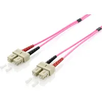 Equip SC/SC-LWL-Patchkabel, OM4, 0.5m, 0,5 m, OM4, SC, SC