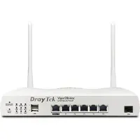 Draytek Vigor 2866Vac, Wi-Fi 5 (802.11ac), Dual-Band (2,4 GHz/5 GHz), Ethernet/LAN, ADSL, Weiß, Tabletop-Router