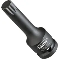 Vigor Schlagschrauber Schraubendrehereinsatz, 1/2 (12,5 mm) Vierkant hohl, Innen Vielzahn Profil XZN, SW M14