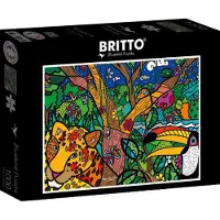 Bluebird Puzzle Puzzle Romero Britto Amazon 1000 Teile bunt