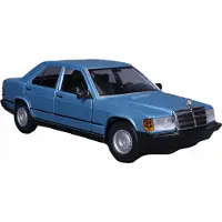 Bburago Mercedes Benz 190E 1987 1/24 blau
