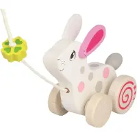 Goki Ziehender Hase aus Holz 1 St