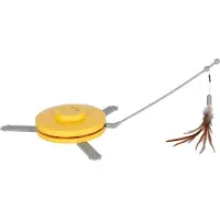 Kerbl 2 In 1 Katzenspielzeug Mit Schwanzfedern 70x53x5cm