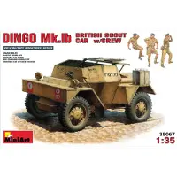 Mini art Britischer Spähwagen Dingo Mk Ib