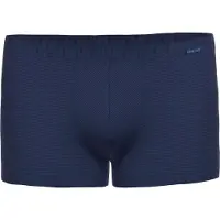 Ammann Boxershorts "Boxershort Cotton & More Retro Short 1er Pack", Herren, Gr. XL, blau (dunkelblau), Obermaterial: 57% Modal CMD. 35% Baumwolle CO. 8% Elasthan EL., Unterhosen Boxershorts