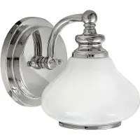 Elstead Lighting Elstead Ainsley LED Wandleuchte G9 Poliertes Chrom IP44