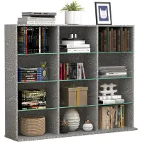 VCM Holz Standregal Bücherregal Regal ZilasL