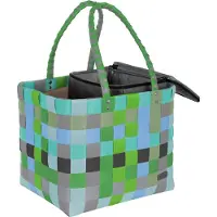 Normani Flechtkorb mit kleiner Kühltasche