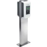 KEBA Pedestal f.two wallboxes 90.786 stainless steel