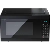 Sharp YC-MG81E-B, Arbeitsplatte, Grill-Mikrowelle, 28 l, 900 W, Eingebautes Display, Berührung