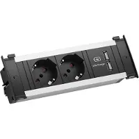 Bachmann KAPSA S 2xP40 1xUSB Charger Strom 2,0m AEH