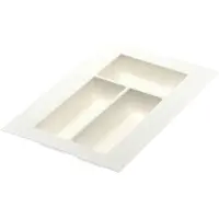 Agoform Besteckeinsatz Classico kürzbar 440x290x50,5mm, Kunststoff weiss
