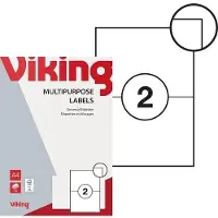 Viking Multifunktionsetiketen 210x148mm