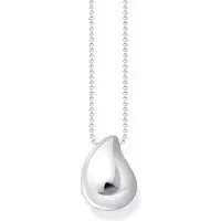 Thomas Sabo Kette mit Anhänger in organischer Tropfenform