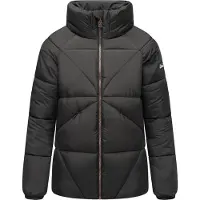 NAVAHOO Schokolinaa Damen Winter Steppjacke mit gefüttertem Kragen