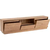 Skye Decor , Vanguard - Atlantic Pine, TV-Ständer, Atlantische Kiefer, 100 % Melaminplatte, 160 x 29,5 x 42 cm