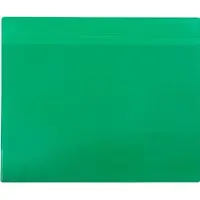 Tarifold Kennzeichnungshülle A4 quer grün magnetisch PVC VE=10 Stück