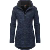 Ragwear Strickjacke "Miram Melange" Kuschelige Übergangsjacke in Strick-Optik