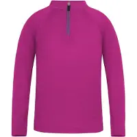 Normani Kinder Merino Langarm mit 1/4 Zipper „Nyapari“ - 9545