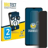 BROTECT Sichtschutzfolie Anti-Spy Privacy Folie Blaulicht-Schutz