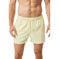 Björn Borg Badehose Solid Swim Shorts Herren French Vanilla-XL